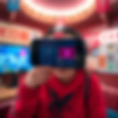 Navigating the User Interface of After School Girlfriend VR User interface of After School Girlfriend VR application