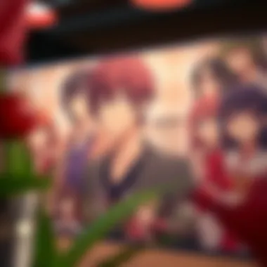 Character Study of Harem Protagonists A character study collage displaying iconic harem protagonists and their significant traits, emphasizing character dynamics.