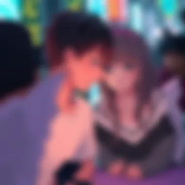 Anime community engagement with mobile gaming