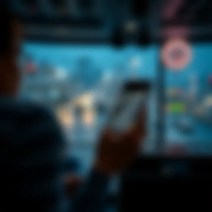 Seamless Navigation Experience User experience showcasing the seamless navigation within the app