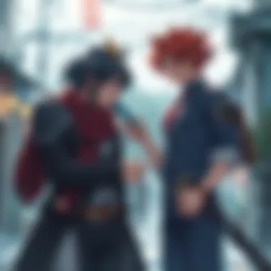 Dynamic Character Interactions Character interaction scene in Broken Promises