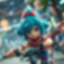 A vibrant gameplay screenshot showcasing Bulma Adventure 3