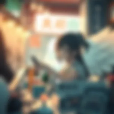 Diving into Angel APK's Anime Content Angel APK showcasing anime content