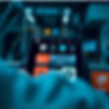 User Interface of Blue Archive APK A detailed view of the Blue Archive APK user interface showcasing various features.