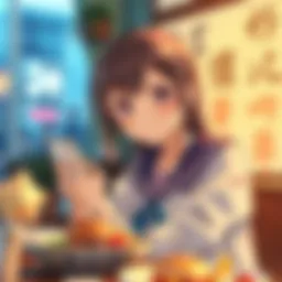 Anime app selection process