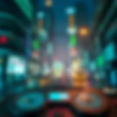 User Interface of Parasite in City User interface of Parasite in City