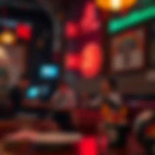 Features of Succubus Cafe APK Illustration showcasing the exciting features of Succubus Cafe APK