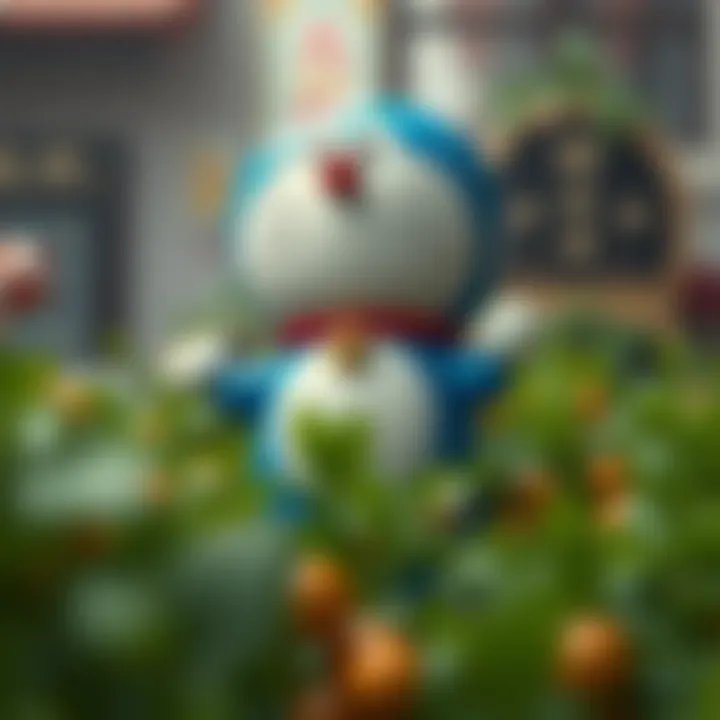 Creative Fan Interpretations of Doraemon Fan art showcasing Doraemon's impact on culture