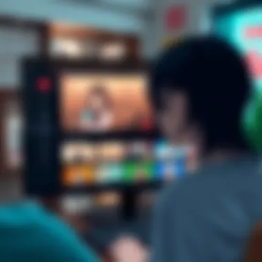 User-Friendly Interface of AnimeFLV Screenshot showcasing the AnimeFLV platform interface with user-friendly features