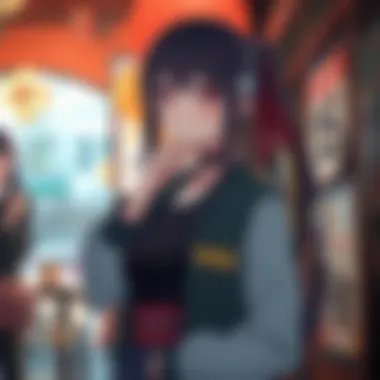 Conceptual illustration of Ayura Ekisutora in anime applications