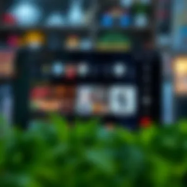 Exploring the Interface of Black Clover APK Black Clover APK interface showcasing features