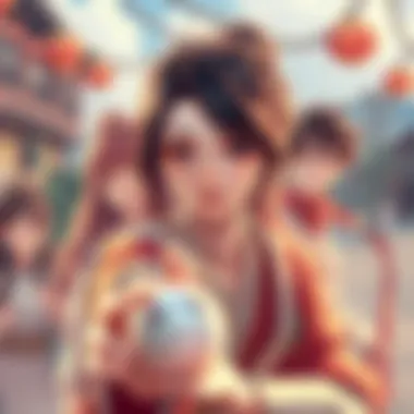 Cultural Impact of Harem Heroes Across the Globe A vibrant collage illustrating the cultural significance of harem heroes in global narratives across different mediums.