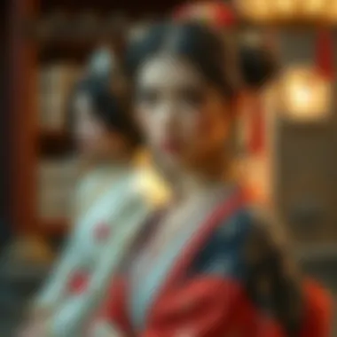 Cultural symbols in harem narratives