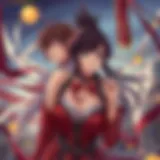 Dynamic interactions among harem heroes