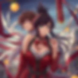 Dynamic interactions among harem heroes