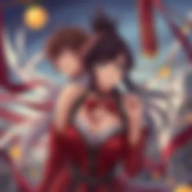 Dynamic interactions among harem heroes