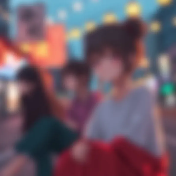 Engagement metrics of anime applications