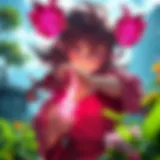 Vibrant Graphics of Jikage Rising A captivating scene from Jikage Rising showcasing its vibrant graphics