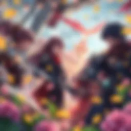 A captivating scene from Knightly Passion showcasing vibrant characters and immersive gameplay.