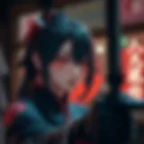 Kunoichi Trainer Interactive Experience A captivating scene showcasing the Kunoichi Trainer interface