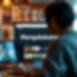 A screenshot of the Mangakakalot homepage showcasing its clean interface.