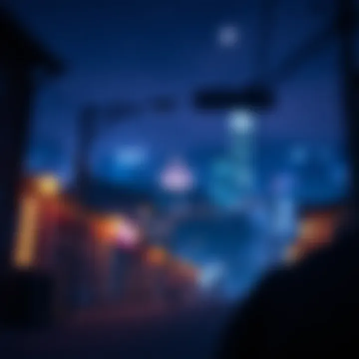 Captivating Night Setting Atmospheric screenshot showcasing a captivating night setting in a game
