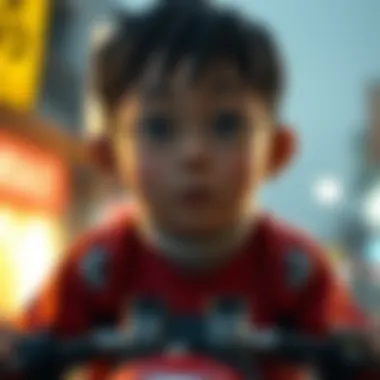 Nobita facing challenges that symbolize his growth