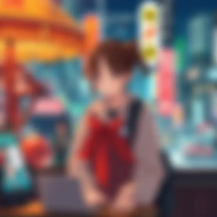 An illustrative guide to navigating anime applications