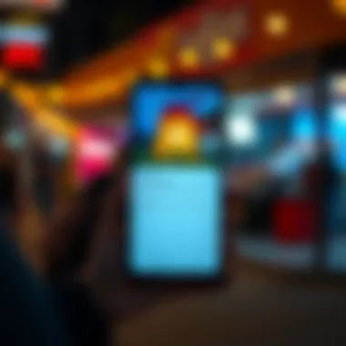 APK Installation Guide A smartphone displaying the installation process of an APK.