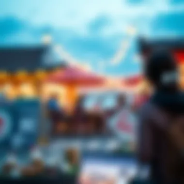 User Interface Overview Screenshots of the Summer for You Mod APK interface.