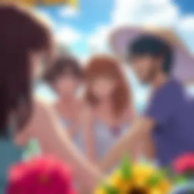 Key Features of Summer Time Saga An infographic highlighting the key features of Summer Time Saga