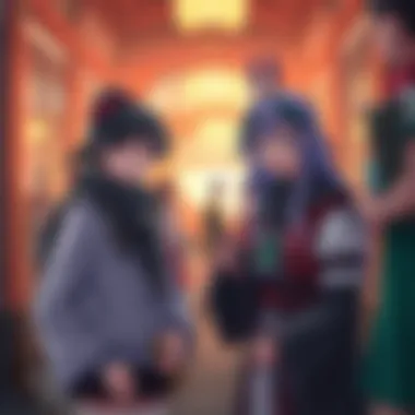 Visual representation of Taimanin RPG community engagement