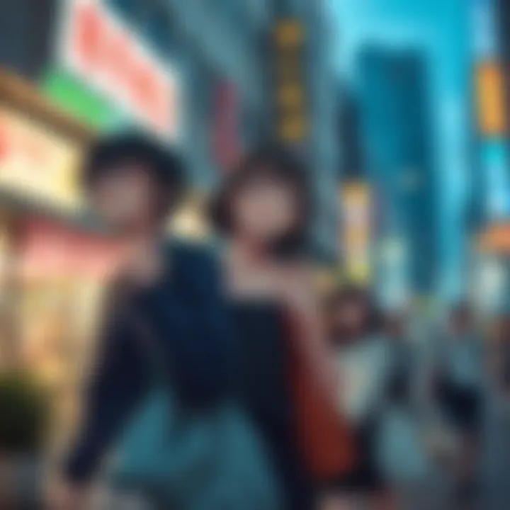 A modern adaptation of After School Tag in an urban setting