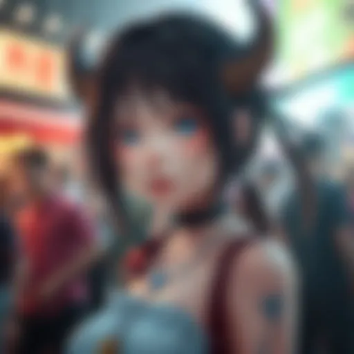 The Allure of Monster Girls A captivating illustration of a monster girl showcasing her unique traits and charm.