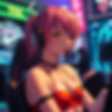 User-Generated Mods in Anime Games An array of user-generated modifications in anime gaming, illustrating customization and creativity.