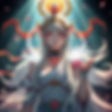 Character Design: Goddess Inspirations in Anime An enchanting character design inspired by goddess archetypes in anime