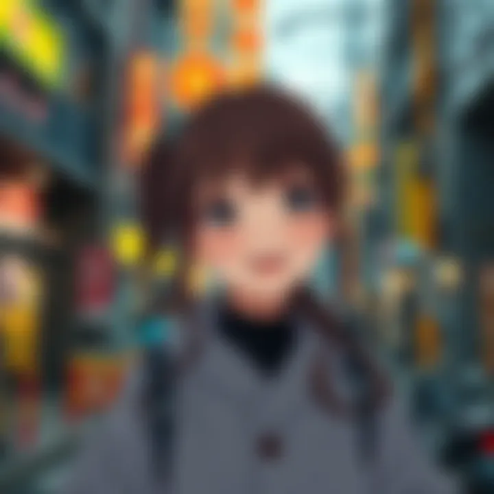 Exploring the Intersection of Waifu Dreams and Urban Imagery in Anime Culture Summary