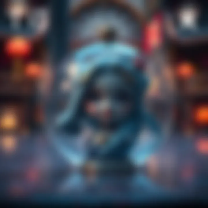 Artistic Collectible in Treasures of Nadia An artistic representation of a collectible in the game