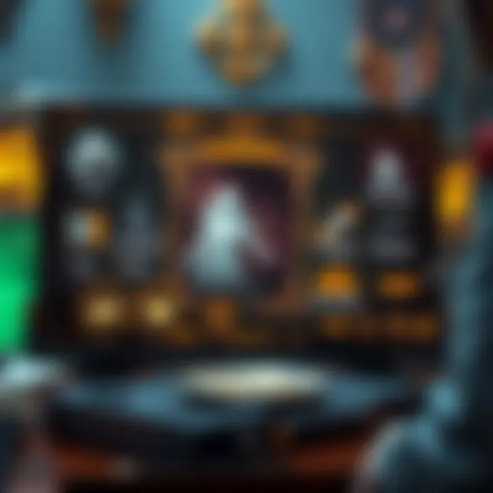 Gameplay Interface in Treasures of Nadia A detailed view of the game’s interface highlighting gameplay mechanics