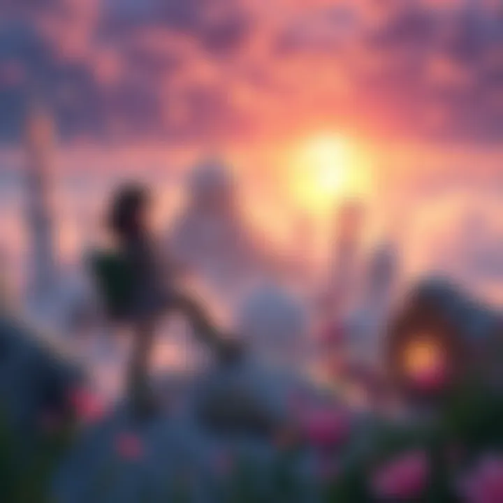 Magical landscape of Treasure of Nadia