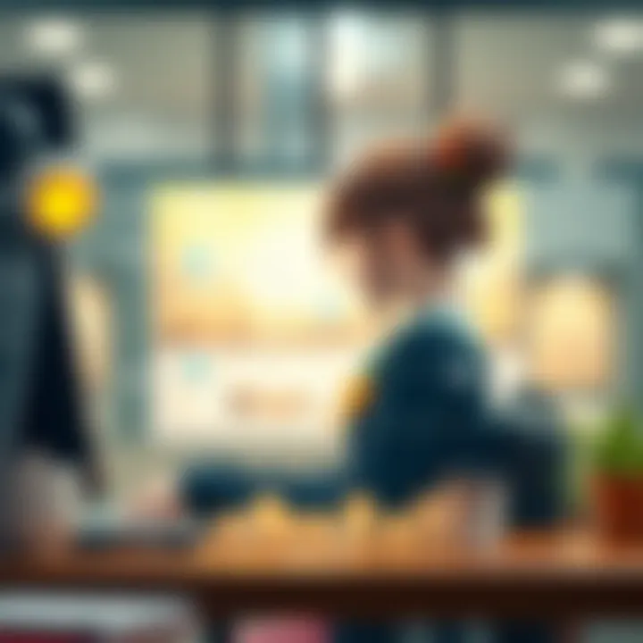 A conceptual diagram illustrating the technological frameworks behind waifu applications