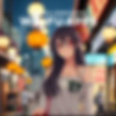 An infographic depicting the cultural significance of waifu apps within anime communities