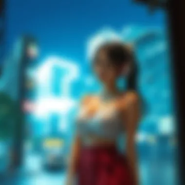 Cultural Impact of Waifu Simulators A thematic representation of the cultural impact of waifu simulators within the anime community