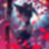 A captivating scene from Wolf Girl With You: Ultima Version showcasing its vibrant art style.