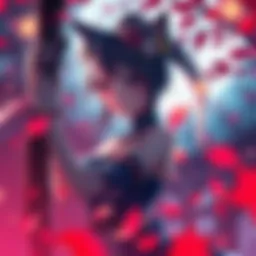 A captivating scene from Wolf Girl With You: Ultima Version showcasing its vibrant art style.