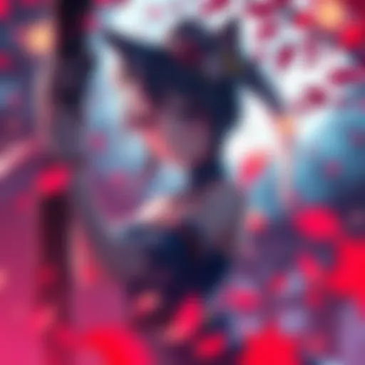 A captivating scene from Wolf Girl With You: Ultima Version showcasing its vibrant art style.