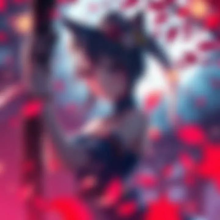 Vibrant Art Style of Wolf Girl With You A captivating scene from Wolf Girl With You: Ultima Version showcasing its vibrant art style.