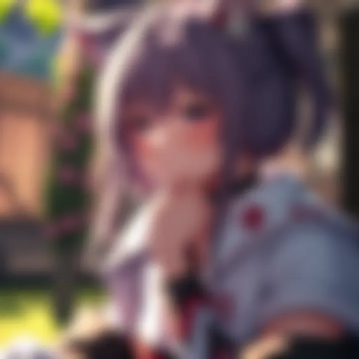 Character Development in Ultima Version Character development overview in Wolf Girl With You: Ultima Version.