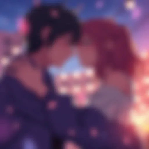 Emotional Bond in Your Lie in April A poignant moment between the main characters showcasing their emotional bond.