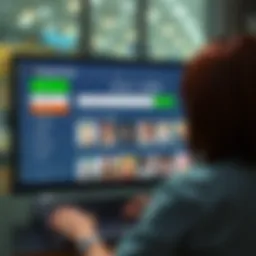 User interface of Gogoanime platform showcasing download options